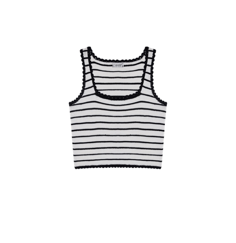 STRIPED TANK TOP - XS - Tops - CRUSH Collection - Modalova