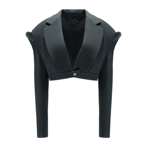 Short Jacket With Cutouts - M - Cropped jackets - YAVORSKA - Modalova