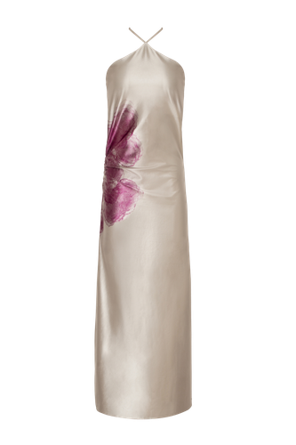 FIORE VINO | Women's Antique White Midi dresses - Camila Sarmiento - Modalova