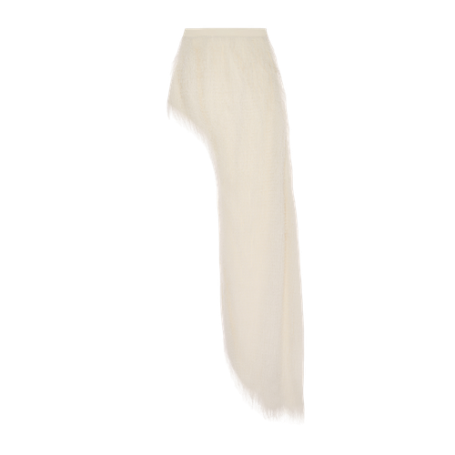 Skirt With Side Cutout And Fringes - L - Maxi skirts - YAVORSKA - Modalova