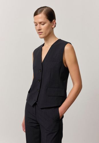 Atlas Vest - Navy Melange | Women's Clothing - HERSKIND - Modalova