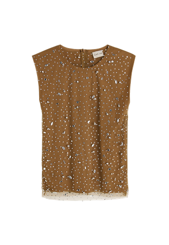 Ohio Top - Toffee | Women's Ochre Tops - HERSKIND - Modalova
