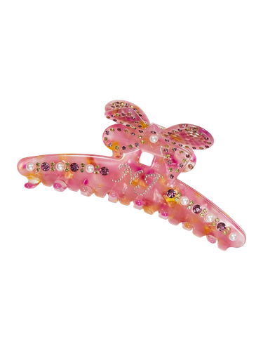 Lola Butterly Crystal Claw Clip (Purple) | Women's Baby Hair clips - Nana Jacqueline - Modalova