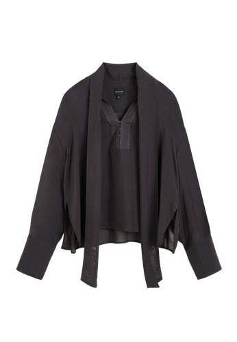 Prudence Blouse - Steel | Women's Graphite Blouses - HERSKIND - Modalova
