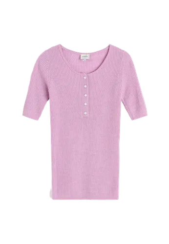 Agnes Knit Blouse - | Women's Short sleeve tops - HERSKIND - Modalova