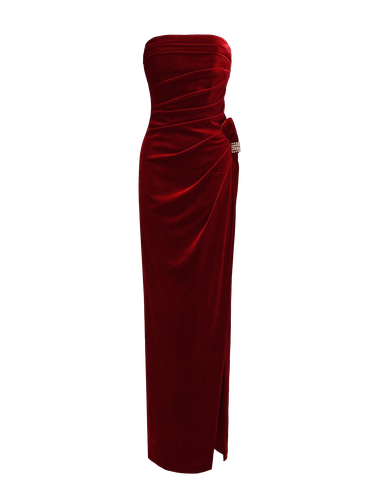 Emma Velvet Dress () - XS - Maxi dresses - Nana Jacqueline - Modalova