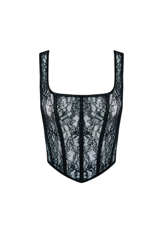 LACE CORSET | Women's Corsets - Vestiaire d'un Oiseau Libre - Modalova
