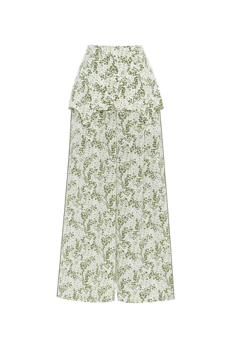 Flower Pants | Women's Wide leg pants - Guranda - Modalova