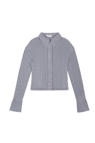 FITTED JERSEY SHIRT | Women's Shirts - YIBRI - Modalova