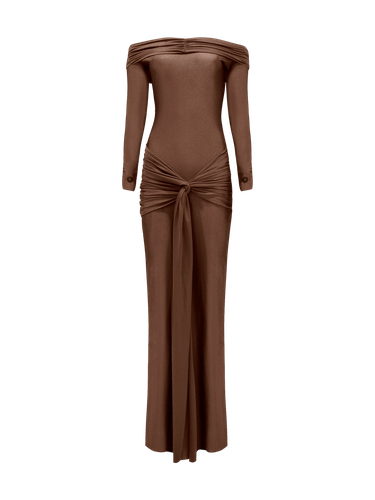 Capuccino Dress - S - Maxi dresses - Lediel - Modalova