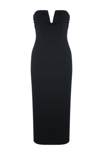 Miora Crepe Midi Dress in | Women's Midi dresses - Nazli Ceren - Modalova