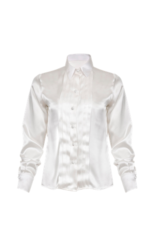 Cesar Silk Blouse - S - Blouses - Francesca Miranda - Modalova