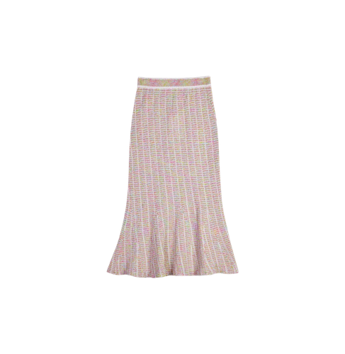 MULTICOLOR GRADIENT MERMAID SKIRT - S - Midi skirts - CRUSH Collection - Modalova