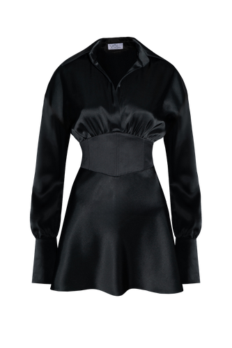 V-CORSET MINI DRESS | Women's Mini dresses - Vestiaire d'un Oiseau Libre - Modalova