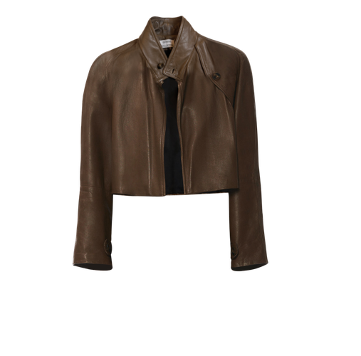 Leather Jacket Short - ONE SIZE - Leather jackets - Gemme Collective - Modalova