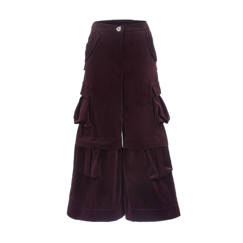 Cargo Trousers | Women's Firebrick Wide leg pants - Gasanova - Modalova
