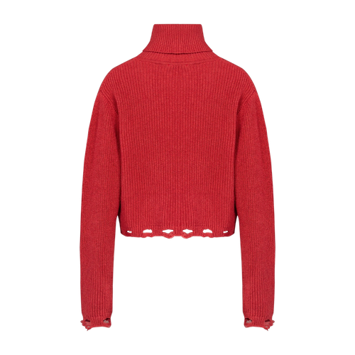 YOUR * ITCH RIPPED HIGH NECK KNIT SWEAT - SAMBA - XL - Knitwear - PCFG - Modalova