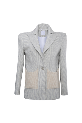 Alpaca tailored jacket | Women's Blazers - Vestiaire d'un Oiseau Libre - Modalova