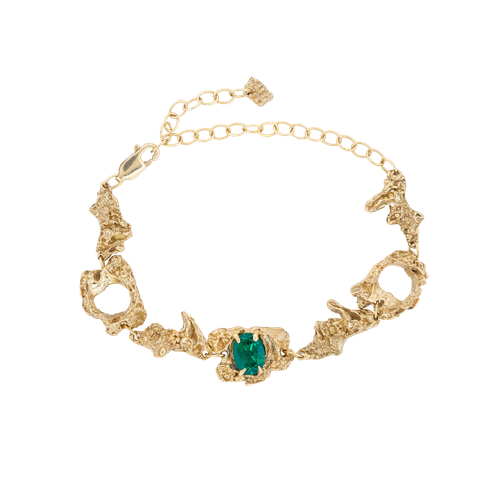 Hira Emerald Bracelet - Bracelets - Loveness Lee - Modalova
