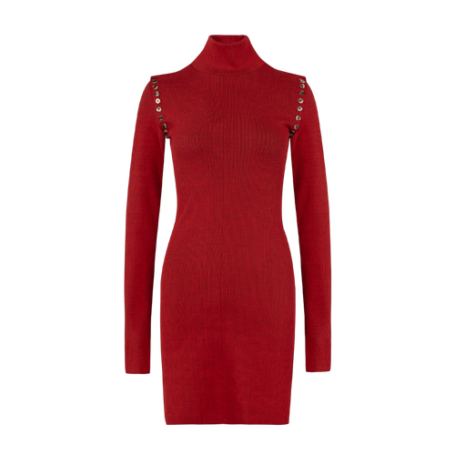 YOUR *ITCH 2 TONES RIB LONG SLEEVE - XL - Mini dresses - PCFG - Modalova