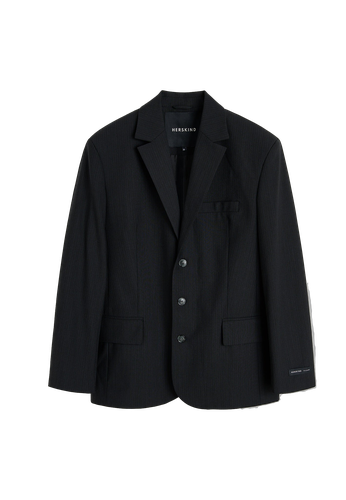 Nika Blazer - Dark Pinstripe | Women's Blazers - HERSKIND - Modalova