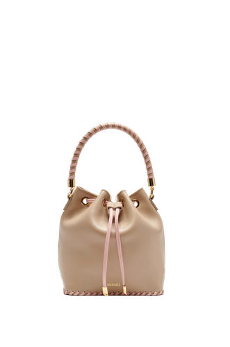 BUCKET TAUPE/PEONY LEATHER | Women's Bucket bags - Saonara - Modalova