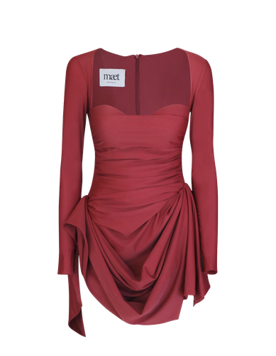 KILAH Mini Dress | Women's Firebrick Mini dresses - MAET - Modalova