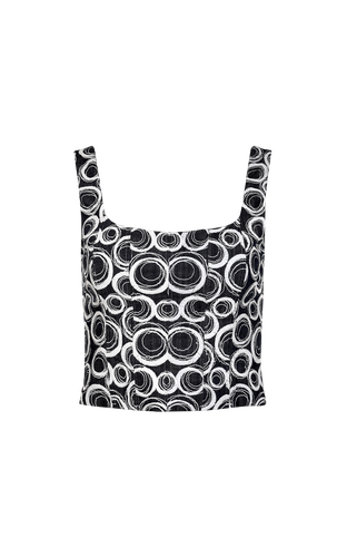 Modena Corset Top | Women's Dark Corsets - Francesca Miranda - Modalova