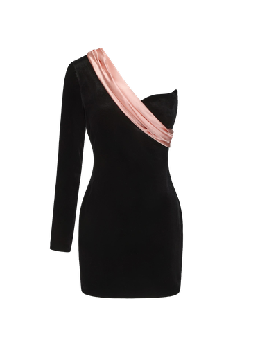 Marisa Velvet Dress - XS - Mini dresses - Nana Jacqueline - Modalova
