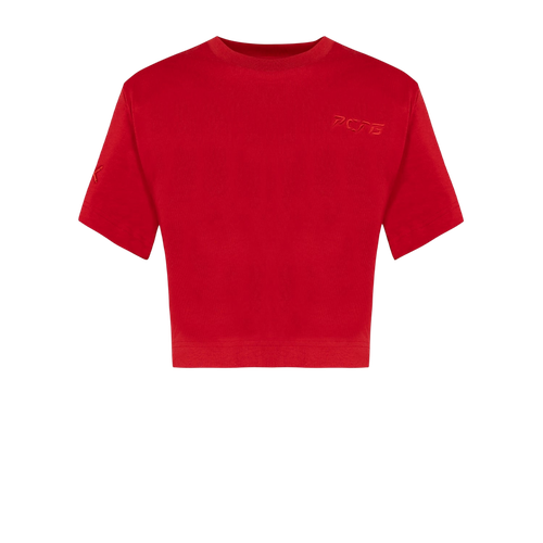 YOUR *ITCH SHOULDER PADDED T-SHIRT - SAMBA | Women's Crop tops - PCFG - Modalova