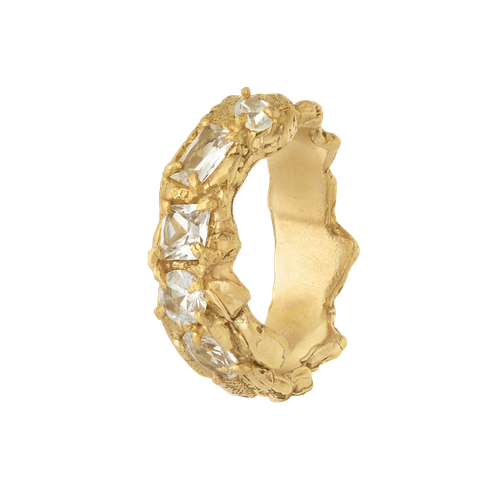 Mara White Sapphire Ring | Women's Rings - Loveness Lee - Modalova