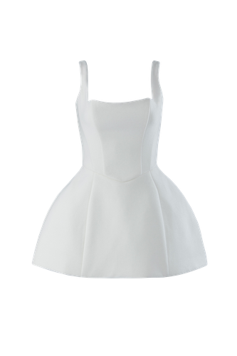 STRUCTURED CASHMERE DRESS | Women's Mini dresses - Vestiaire d'un Oiseau Libre - Modalova