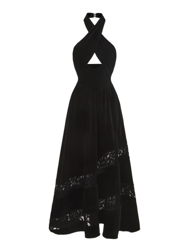 Maxine Velvet Dress () - XS - Maxi dresses - Nana Jacqueline - Modalova