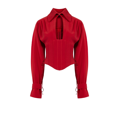 YOUR *ITCH CORSET BLOUSE - SAMBA - XL - Blouses - PCFG - Modalova
