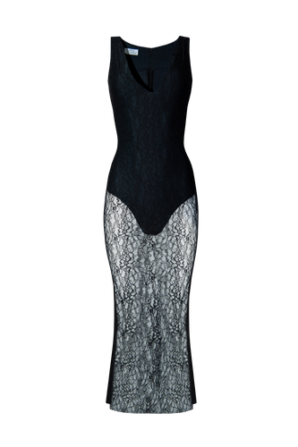 LACE MIDI DRESS | Women's Midi dresses - Vestiaire d'un Oiseau Libre - Modalova