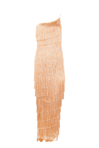 Isidora Fringe Dress - Coral - 0 - Maxi dresses - Francesca Miranda - Modalova