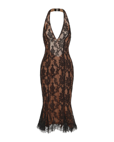 Fiona Dress ( Lace) - XS - Midi dresses - Nana Jacqueline - Modalova
