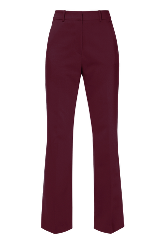 Pants Camilla Burgundy Wine | Women's Flared pants - HALEWSKI - Modalova