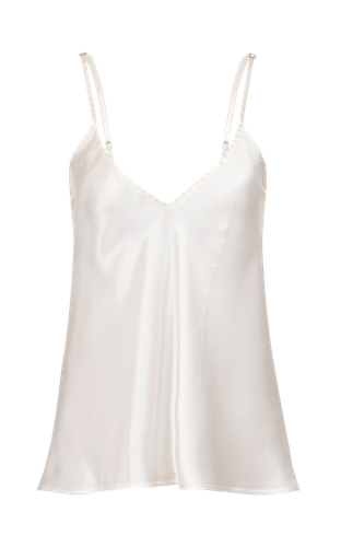 Silk Embroidered Top | Women's Tops - Francesca Miranda - Modalova