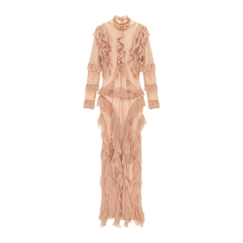 Long Sheer Dress - M - Maxi dresses - YAVORSKA - Modalova