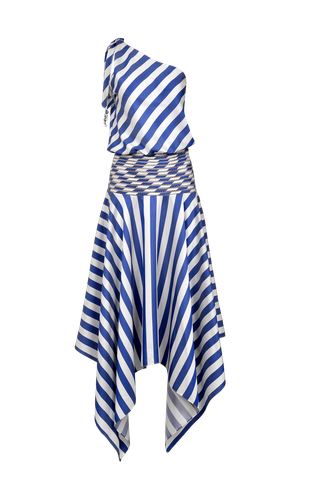 Banda Silk Dress - 4 - Midi dresses - Francesca Miranda - Modalova