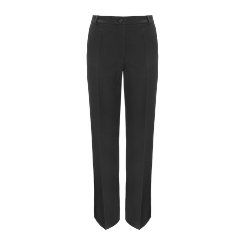 Silk Wool Trousers With Wide Legs - M - Wide leg pants - YAVORSKA - Modalova