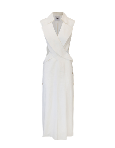 XENIA Linen Midi Dress | Women's Midi dresses - MAET - Modalova
