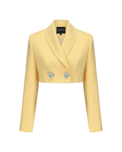 Veronica Crop Blazer () | Women's Blazers - Nana Jacqueline - Modalova