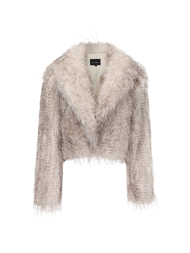 Mara Fur Coat (Pattern) - S - Fur coats - Nana Jacqueline - Modalova