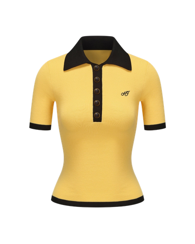 Hazel Polo Top () | Women's Short sleeve tops - Nana Jacqueline - Modalova