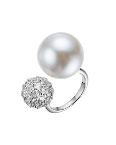 Evie Pearl Ring - M - Rings - Nana Jacqueline - Modalova