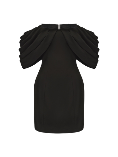 Kate Bow Dress () - S - Mini dresses - Nana Jacqueline - Modalova