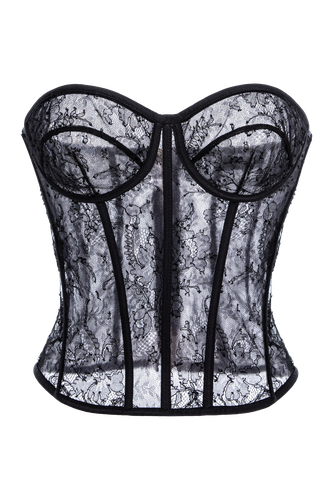 Chantilly Lace Bustier | Women's Bustier tops - Aureliana - Modalova
