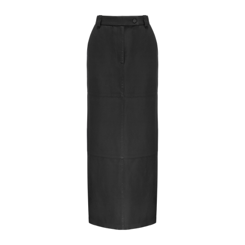Maxi Skirt Made Of Matte Leather - M - Maxi skirts - YAVORSKA - Modalova